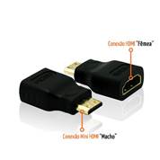 Adaptador Mini HDMI para HDMI Fêmea - Central Cabos Mobile